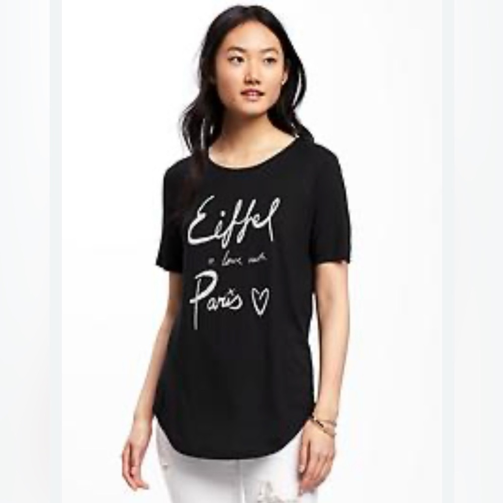 Old Navy Paris Graphic Tee